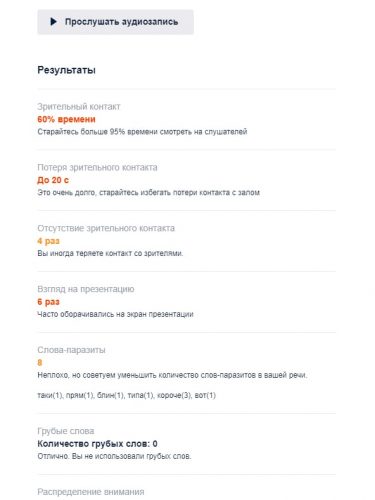 Отчет о тренировке